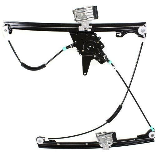 1993-1999 Volkswagen Golf Front Window Regulator LH, Power, w/o Motor.