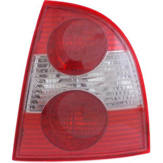2001-2005 Volkswagen Passat Tail Lamp RH, Lens And Housing, W/o W8, Sedan.