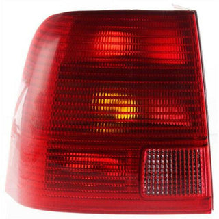 1998-2001 Volkswagen Passat Tail Lamp LH, Lens And Housing, Sedan.