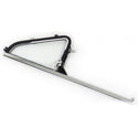 1951-1954 Chevy C10 Pickup Vent Window Assembly Chrome LH.