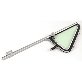 1964-1966 Chevy C10 Pickup Vent Window Assembly Chrome w/Tinted LH.