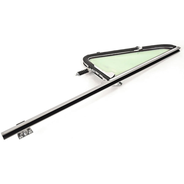 1964-1966 Chevy C10 Pickup Vent Window Assembly Chrome w/Tinted LH.