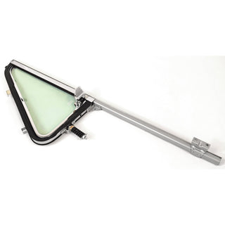 1964-1966 Chevy C10 Pickup Vent Window Assembly Chrome w/Tinted RH.