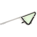 1964-1966 Chevy C10 Pickup Vent Window Assembly Chrome w/Tinted RH.