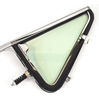 1964-1966 Chevy C10 Pickup Vent Window Assembly Chrome w/Tinted RH - Classic 2 Current Fabrication