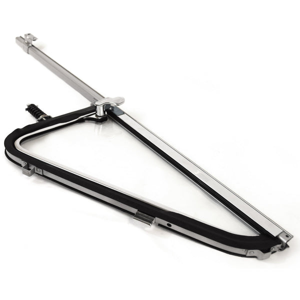 1964-1966 Chevy C10 Pickup Vent Window Assembly Chrome w/Clear LH.