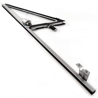 1968-1972 Chevy C10 Pickup Vent Window Assembly Chrome w/Clear LH.