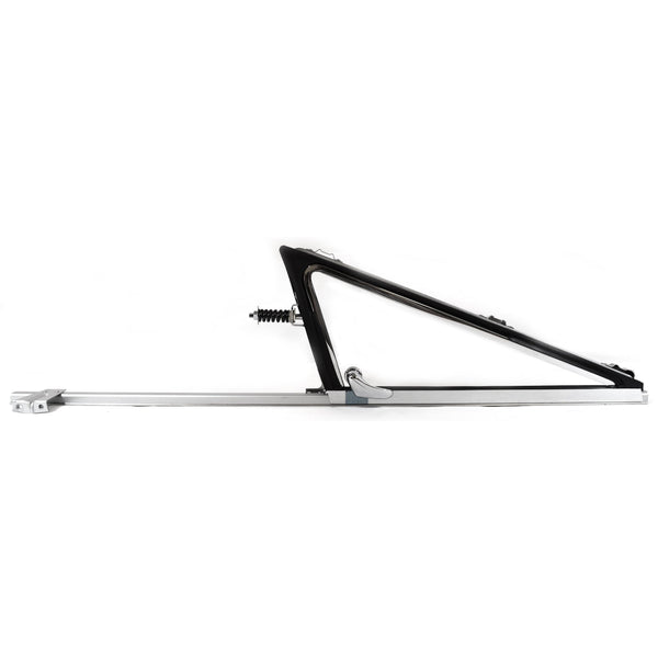 1968-1972 Chevy C10 Pickup Vent Window Assembly Chrome w/Clear RH.