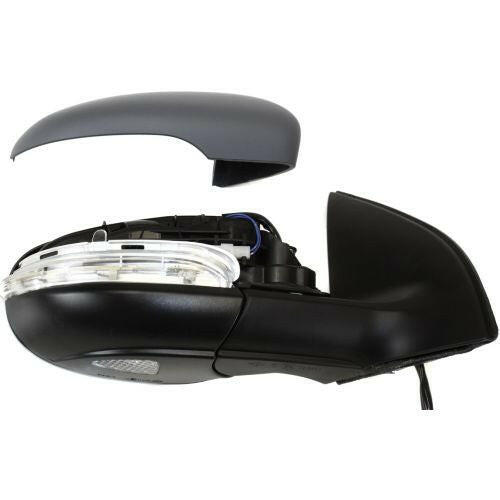 2010-2014 Volkswagen GTI Mirror RH, Power, Heated, Power Fold, w/Memory, Hatchback.