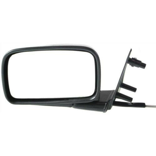 1988-1992 Volkswagen Jetta Mirror LH, Manual Remote, Non-heated, Manual Fold.