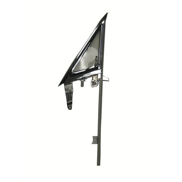 1964-1966 Ford Mustang Vent Window Assembly, RH Clear Glass Fastback.