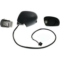 2003-2010 Volkswagen Beetle Mirror LH, Power, Heated, Manual Folding.