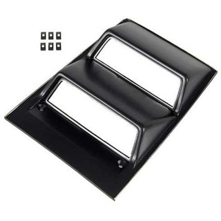 1968 - 1968 Chevy Chevy II Console Gauge Bezel w/ Chrome Trim - Classic 2 Current Fabrication