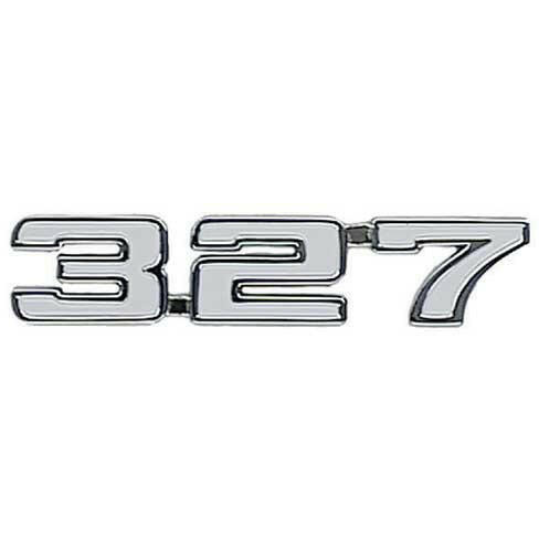 1969 - 1969 Chevy Camaro "327" Fender Emblem (Sold as Each).