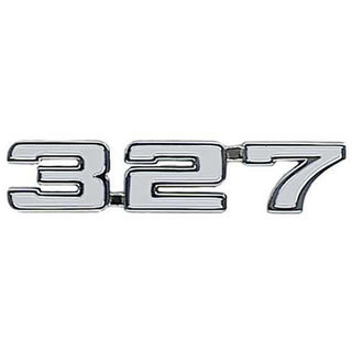 1969 - 1969 Chevy Camaro "327" Fender Emblem (Sold as Each) - Classic 2 Current Fabrication