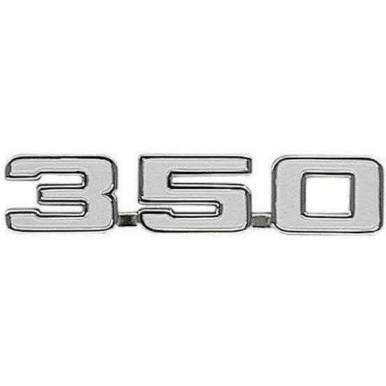 1969 - 1969 Chevy Camaro "350" Fender Emblem (Sold as Each).