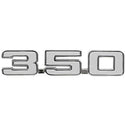 1969 - 1969 Chevy Camaro "350" Fender Emblem (Sold as Each).