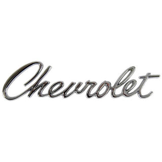 1967 - 1967 Chevy Camaro "Chevy" Script Header Panel Trunk Lid Emblem - Classic 2 Current Fabrication