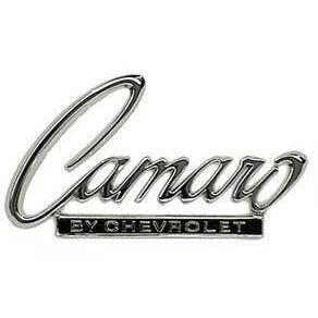 1968 - 1969 Chevy Camaro "Camaro" Header / Trunk Emblem.