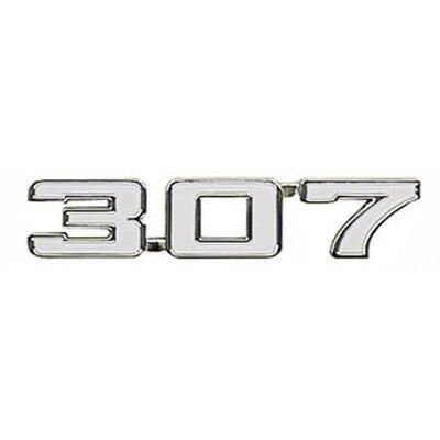 1969 - 1969 Chevy Camaro "307" Fender Emblem (Sold as Each).