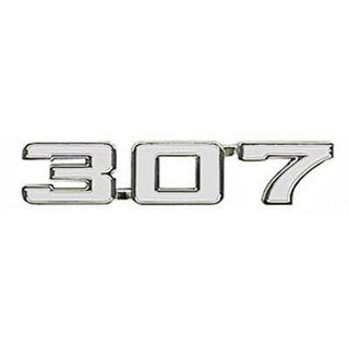 1969 - 1969 Chevy Camaro "307" Fender Emblem (Sold as Each).