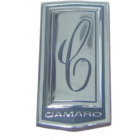 1970 - 1970 Chevy Camaro "Camaro" Header Panel Emblem.