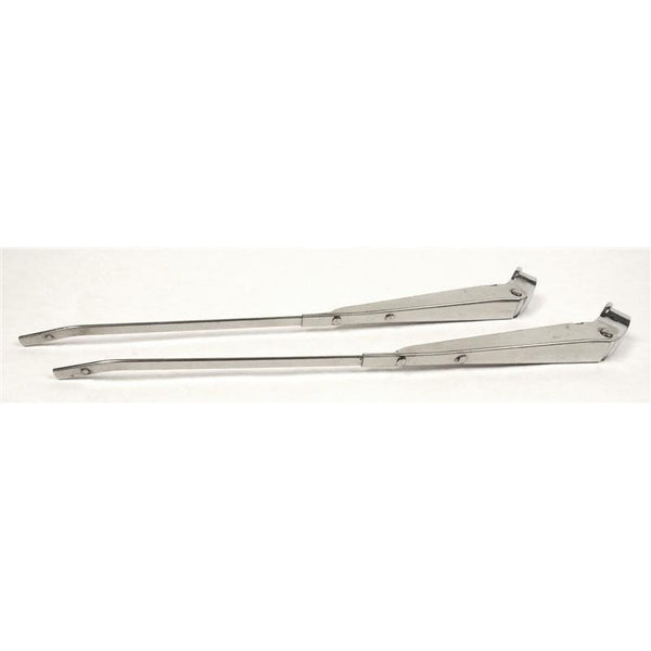 1967-1969 Chevy Camaro Wiper Arm, Pair, Bright Finish, Coupe.