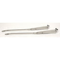1967-1969 Chevy Camaro Wiper Arm, Pair, Bright Finish, Coupe - Classic 2 Current Fabrication