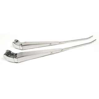 1967-1969 Chevy Camaro Wiper Arm, Pair, Bright Finish, Convertible - Classic 2 Current Fabrication