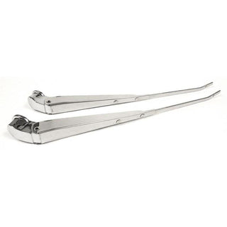 1967-1969 Chevy Camaro Wiper Arm, Pair, Bright Finish, Convertible.
