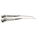 1967-1969 Chevy Camaro Wiper Arm, Pair, Bright Finish, Convertible.