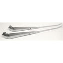 1967-1969 Chevy Camaro Wiper Arm, Pair, Brushed Finish, Coupe.