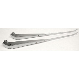 1967-1969 Chevy Camaro Wiper Arm, Pair, Brushed Finish, Coupe.