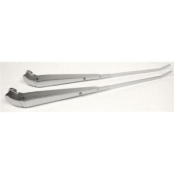 1967-1969 Chevy Camaro Wiper Arm, Pair, Brushed Finish, Coupe.