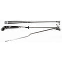 1970-1981 Chevy Camaro WIPER ARM (PAIR) BRUSHED FINISH.