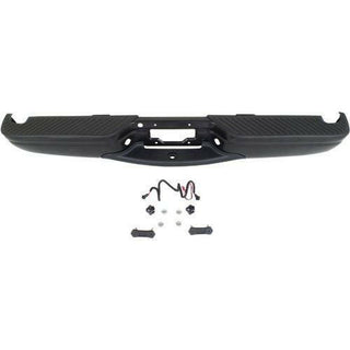 1997-2004 F-250 Pickup Step Bumper, Black, Steel, Styleside, Standard/super Cab.