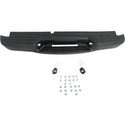1998-2004 Chevy S-10 Pickup Step Bumper, Assy, Black, Steel, Fleetside.