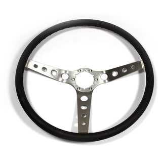1969 Chevy Camaro 3-SPOKE COMFORT GRIP STEERING WHEEL W/SPOKE ROUND HOLES.