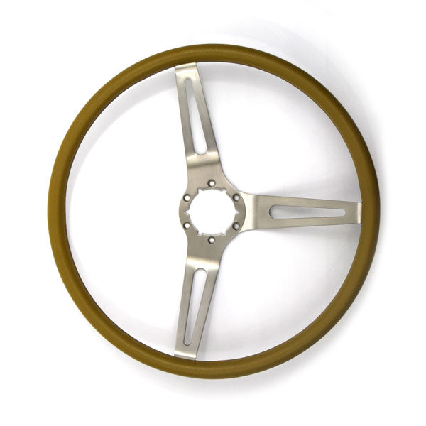 1969 Chevy Camaro 3-Spoke Comfort Grip Steering Wheel Saddle.