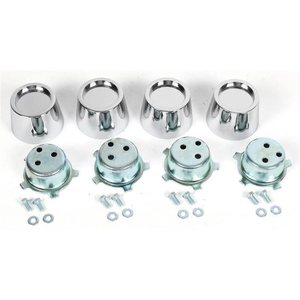 1967-1973 Chevy Camaro SS Wheel Center Cap, 4 Piece.