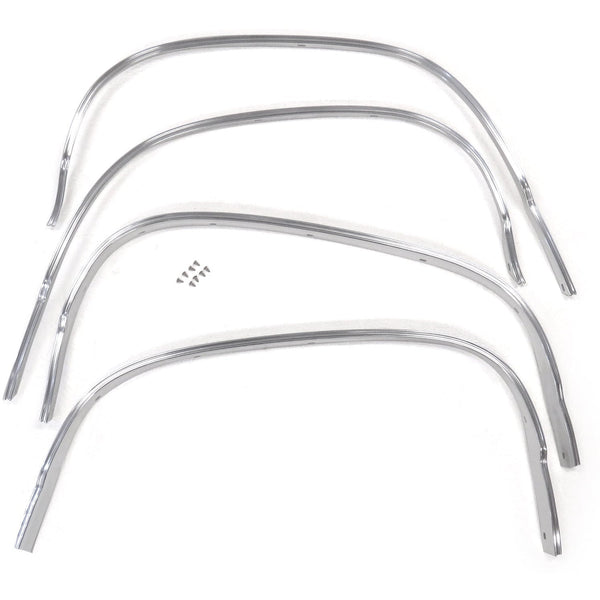 1968-1969 Chevy Chevelle/ El Camino Wheel Opening Moulding Set (4-Pieces Set).