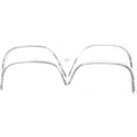 1968-1969 Chevy Chevelle/ El Camino Wheel Opening Moulding Set (4-Pieces Set).
