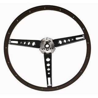 1965-1966 Ford Mustang Woodgrain Steering Wheel.