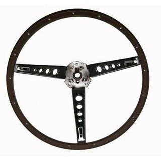 1965-1966 Ford Mustang Wood Steering Wheel - Classic 2 Current Fabrication