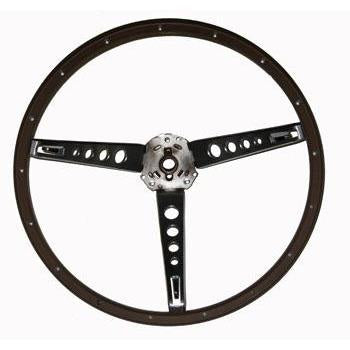 1965-1966 Ford Mustang Wood Steering Wheel.