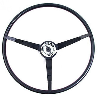 1965-1966 Ford Mustang Steering Wheel Black - Classic 2 Current Fabrication