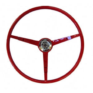 1965 Ford Mustang Steering Wheel  Red - Classic 2 Current Fabrication