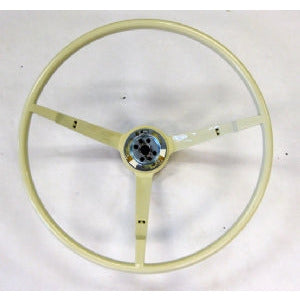 1965 Ford Mustang Steering Wheel White.