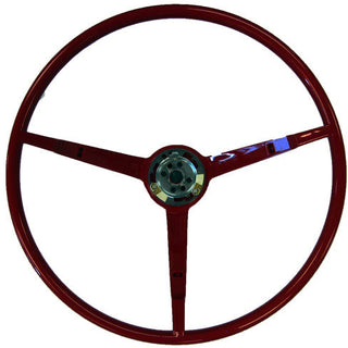 1966 Ford Mustang Steering Wheel Dark Red - Classic 2 Current Fabrication