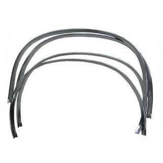 1970 Ford Mustang Wheel Opening Molding, 4 Piece Fastback.